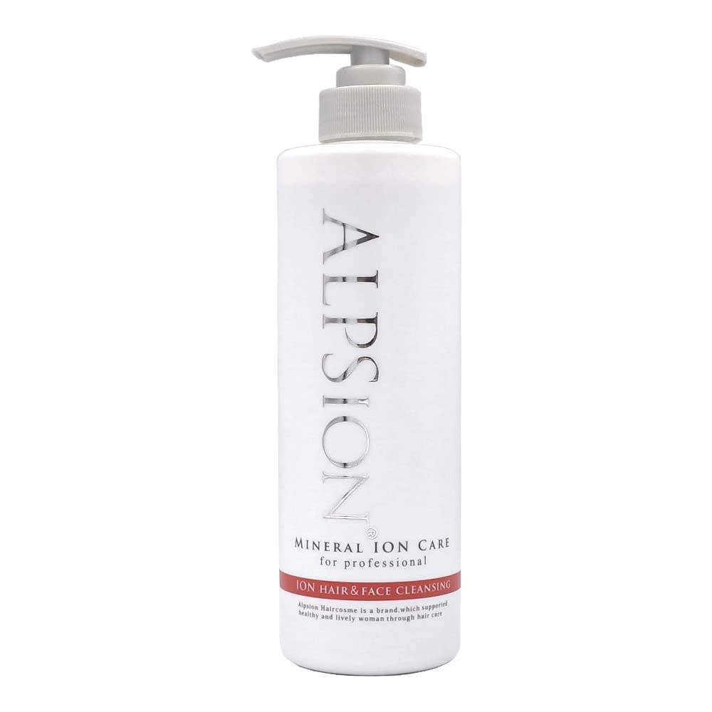 AXイオンヘアケアクレンジング 490ml 250ml×2 Amazon | アルピジョン イオンヘア＆フェイスクレンジング AX 490ml